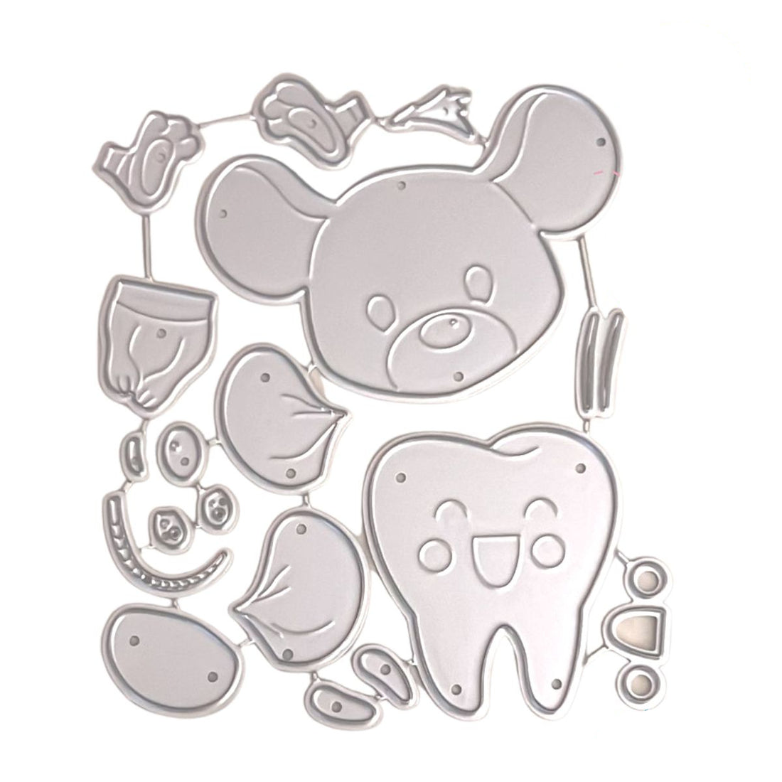 Suaje de Ratón de los Dientes Pérez Dados de Corte / Suajes / Troqueles Hobbees