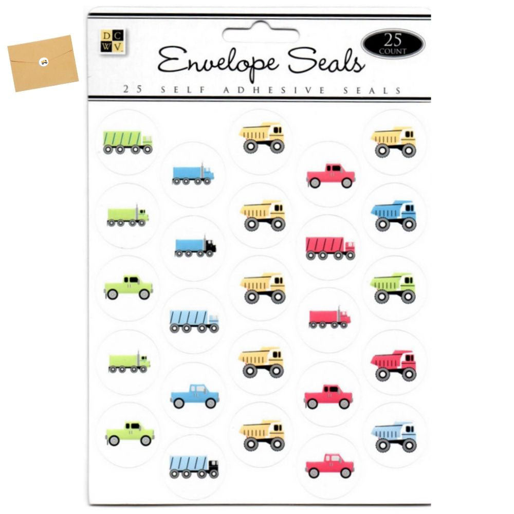 Trucks Seals Stickers / 25 Estampas Sello Camiones