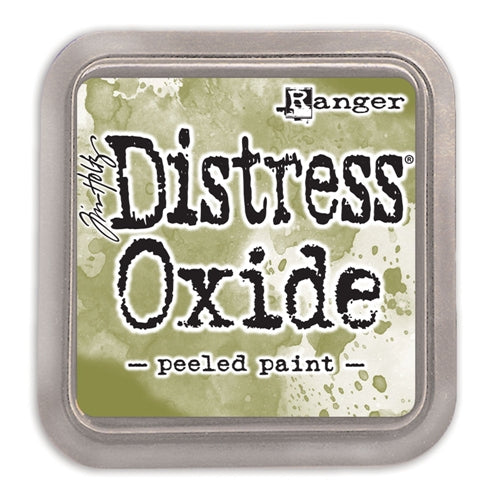 Tim Holtz Distress Oxide Peeled Paint / Cojin de Tinta Efecto Oxidado Verde Seco