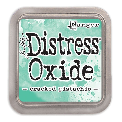 Tim Holtz Distress Oxide Cracked Pistachio / Cojin de Tinta Efecto Oxidado Pistache