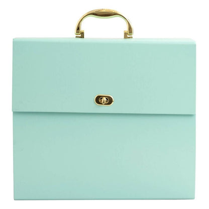 Accordion Paper Storage Mint / Organizador Tipo Acordeón para Papel Descontinuado We R Memory Keepers