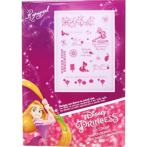 Stamp Set Rapunzel / Sellos de Rapunzel Disney