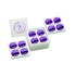Decorative Replacement Rotary Blades / Repuestos Decorativos para Cortadora Click Blades Descontinuado Purple Cows
