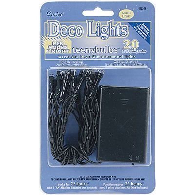Deco Lights 20 Bulbs / Luces Decorativas de Pilas