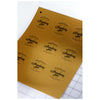 Gold Foil Stickers / Papel Adhesivo Metalizado Imprimible Dorado