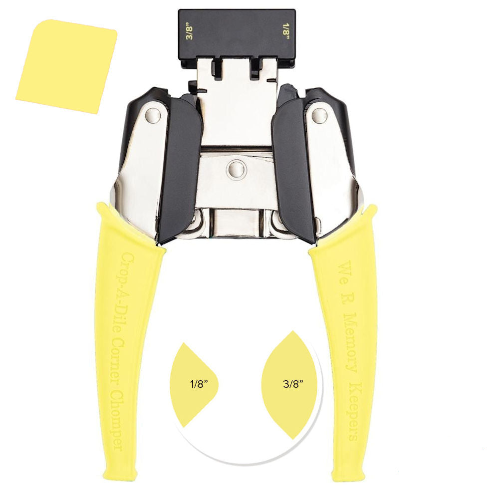 Retro Corner Chomper Rounder Radius / Redondeadora de Esquinas Perforadoras We R Memory Keepers