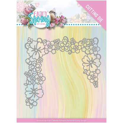 Flower Edge Dies / Suaje Borde Floreado  Amy Design