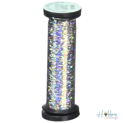 Blending Filament Solar Silver / Hilo de Filamento Plateado Tornasol Descontinuado Kreinik