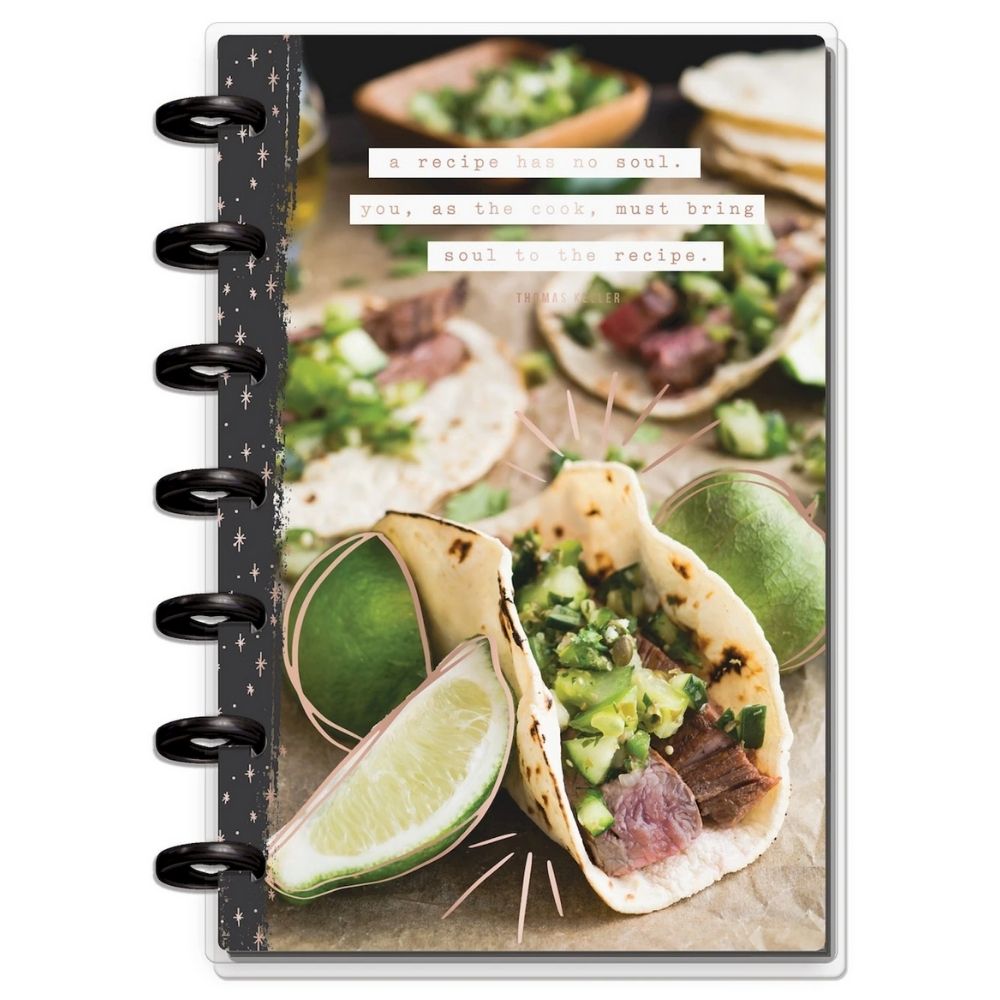 Happy Planner Mini Notebook Recipe Foodie / Cuaderno de Notas Tipo Recetario DESCONTINUADO Me &amp; My Big Ideas