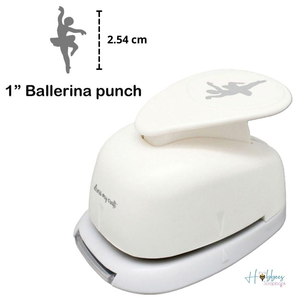 Ballerina Paper Punch 1" / Perforadora de Bailarina 2.54 cm