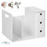 Combo Rack Organizer / Organizador Blanco para Escritorio Descontinuado American Crafts