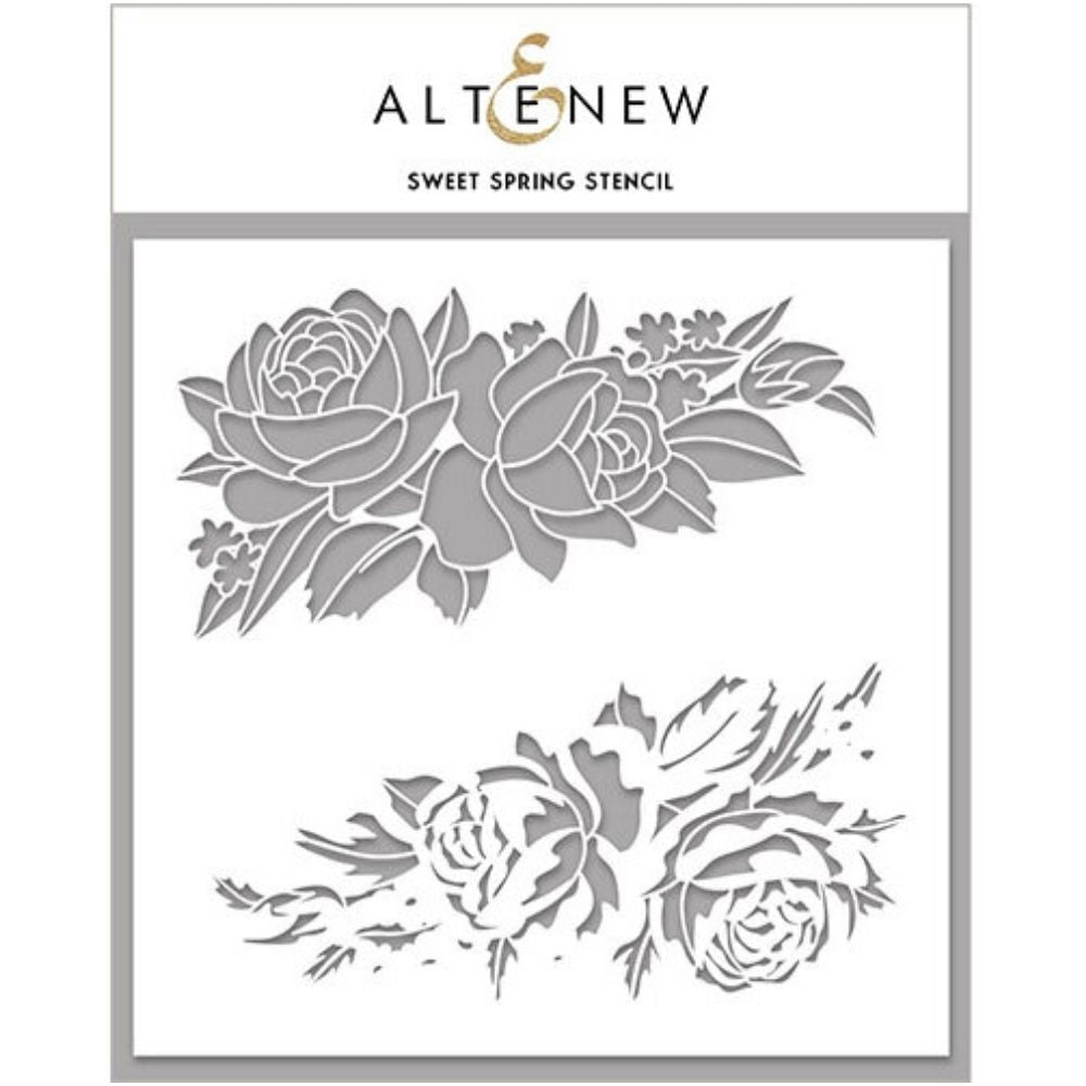 Sweet Spring / Esténcil de Flores Descontinuado Altenew