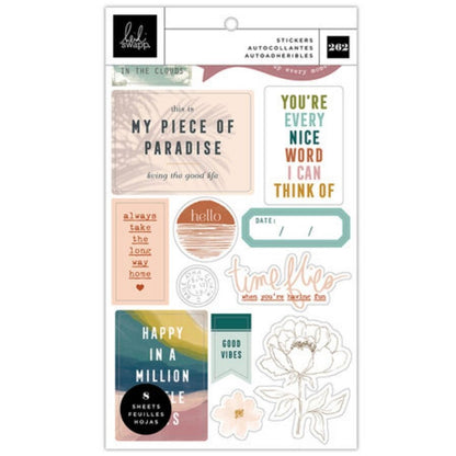 Care Free Stickers / Estampas de Frases Descontinuado American Crafts