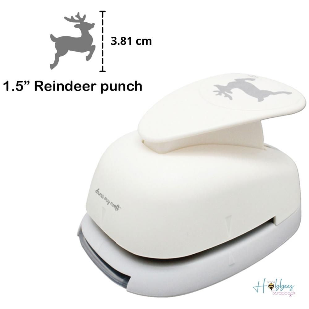 Reindeer Paper Punch 1.5" / Perforadora de Venado 3.81 cm