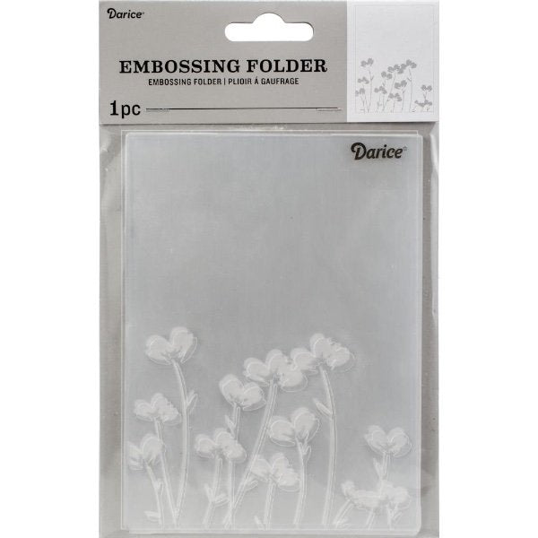Embossing Folder Flowers / Folder de Grabado Flores