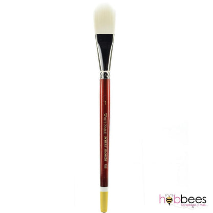 White Sable Oval Wash 1" / Pincel de Sable Blanco Ovalado Descontinuado Robert Simmons