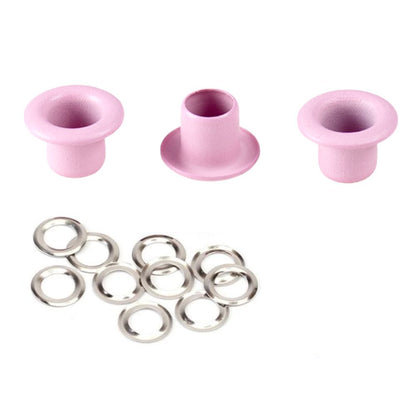 Ojillos Color Rosa y Arandelas Adornos / Embellishments Hobbees