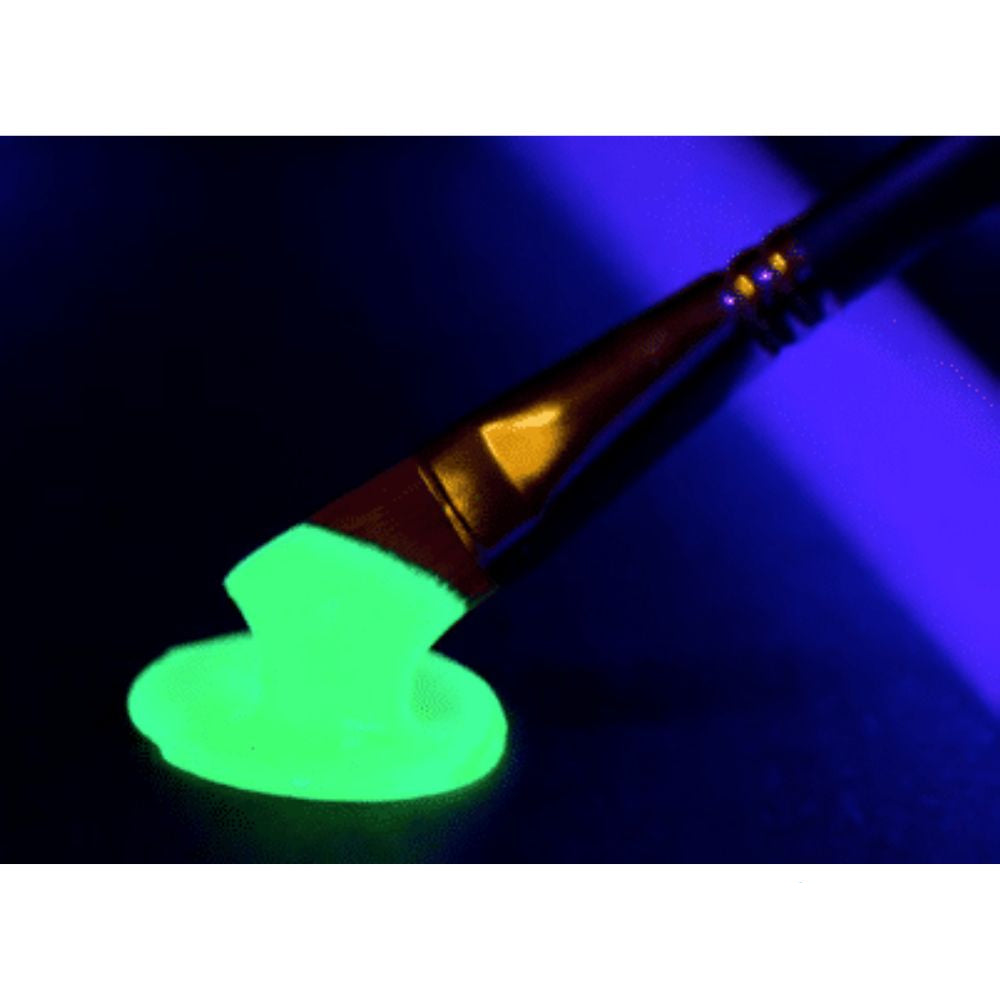 Super Glow Acrylic Glow-In-The-Dark Paint Green / Pintura Brillo en la Oscuridad Verde Acrìlicos DecoArt