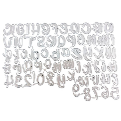 Suajes de Letras Mayúsculas y Minúsculas Dados de Corte / Suajes / Troqueles Hobbees