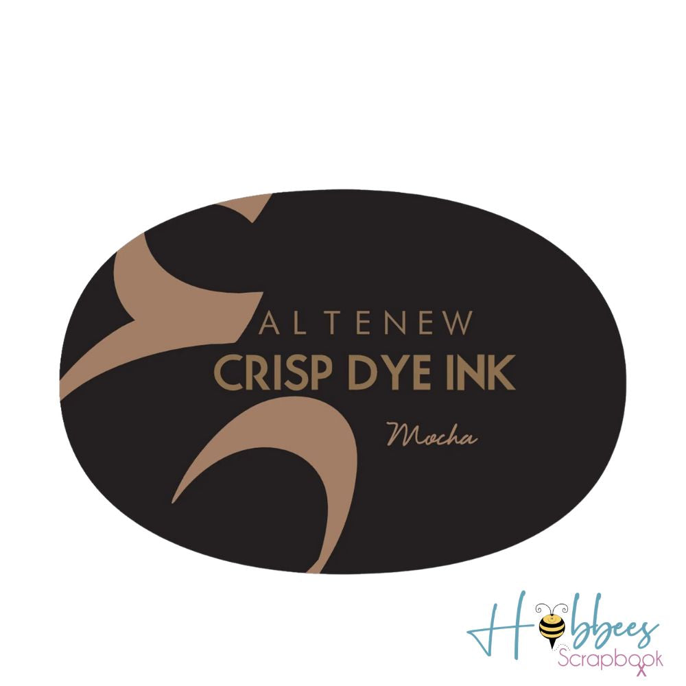 Mocha Crisp Dye Ink Oval Set / Tinta para Sellos Café Claro