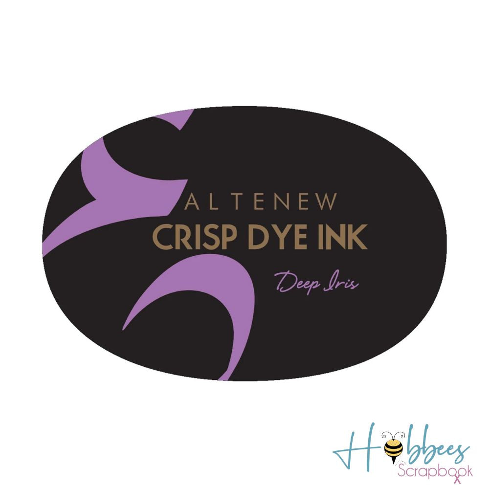 Deep Iris Crisp Dye Ink / Tinta para Sellos Lila Oscuro