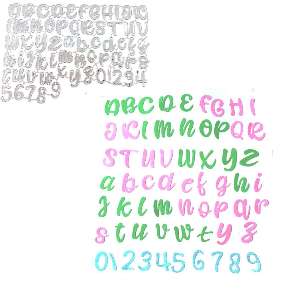 Suajes de Letras Mayúsculas y Minúsculas Dados de Corte / Suajes / Troqueles Hobbees