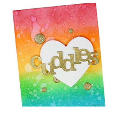 Suaje de 3 Corazones Dados de Corte / Suajes / Troqueles Hobbees