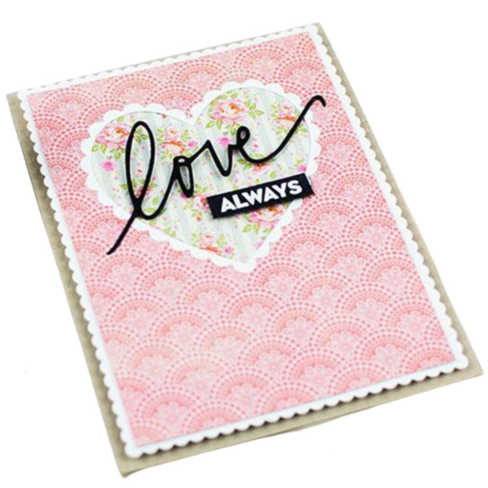 Suaje de 3 Corazones Dados de Corte / Suajes / Troqueles Hobbees