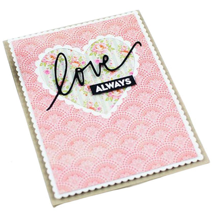 Suaje de 3 Corazones Dados de Corte / Suajes / Troqueles Hobbees