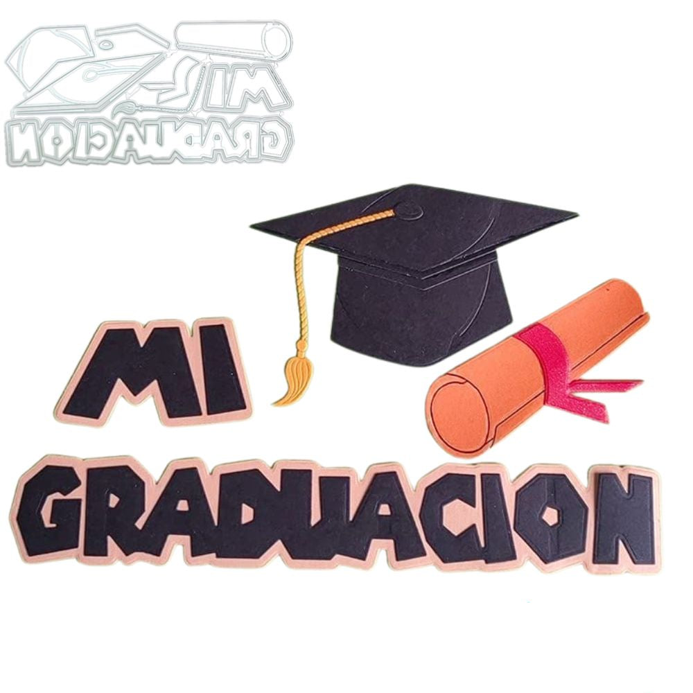 Suaje de Mi Graduación Dados de Corte / Suajes / Troqueles Hobbees