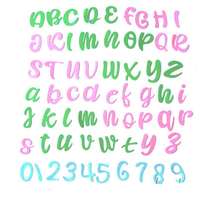 Suajes de Letras Mayúsculas y Minúsculas Dados de Corte / Suajes / Troqueles Hobbees