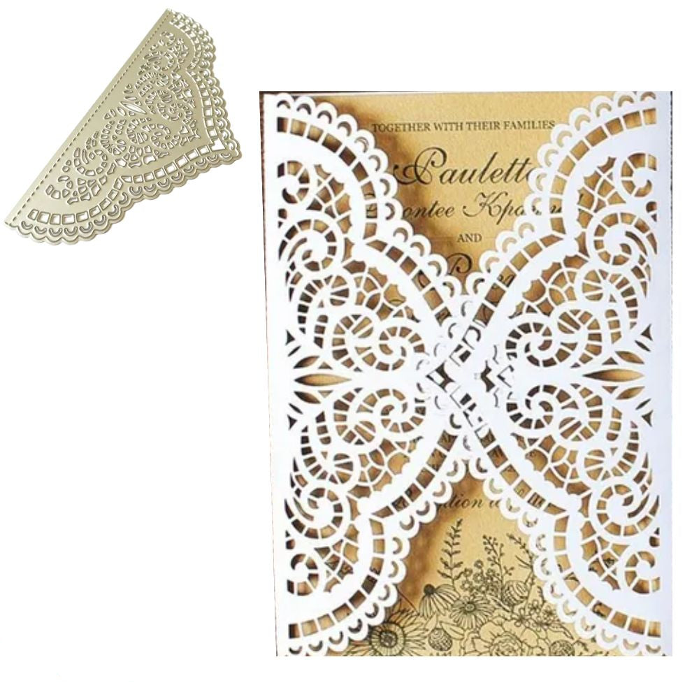 Suaje de Borde Estilo Encaje Dados de Corte / Suajes / Troqueles Hobbees