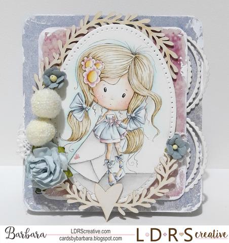 Cling Mounted Rubber Stamps Sending Wishes / Sellos Cling Enviando Deseos Descontinuado LDRS Creative