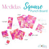Square Punch Board / Tabla para Hacer Cuadros y Rectángulos