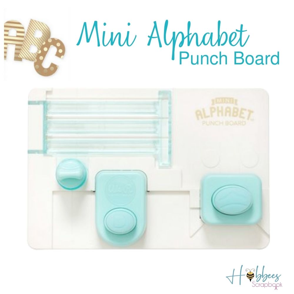 We R Memory Keepers Mini Alphabet Punch Board