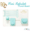 Mini Alphabet Punch Board / Tabla para Crear Letras Pequeñas