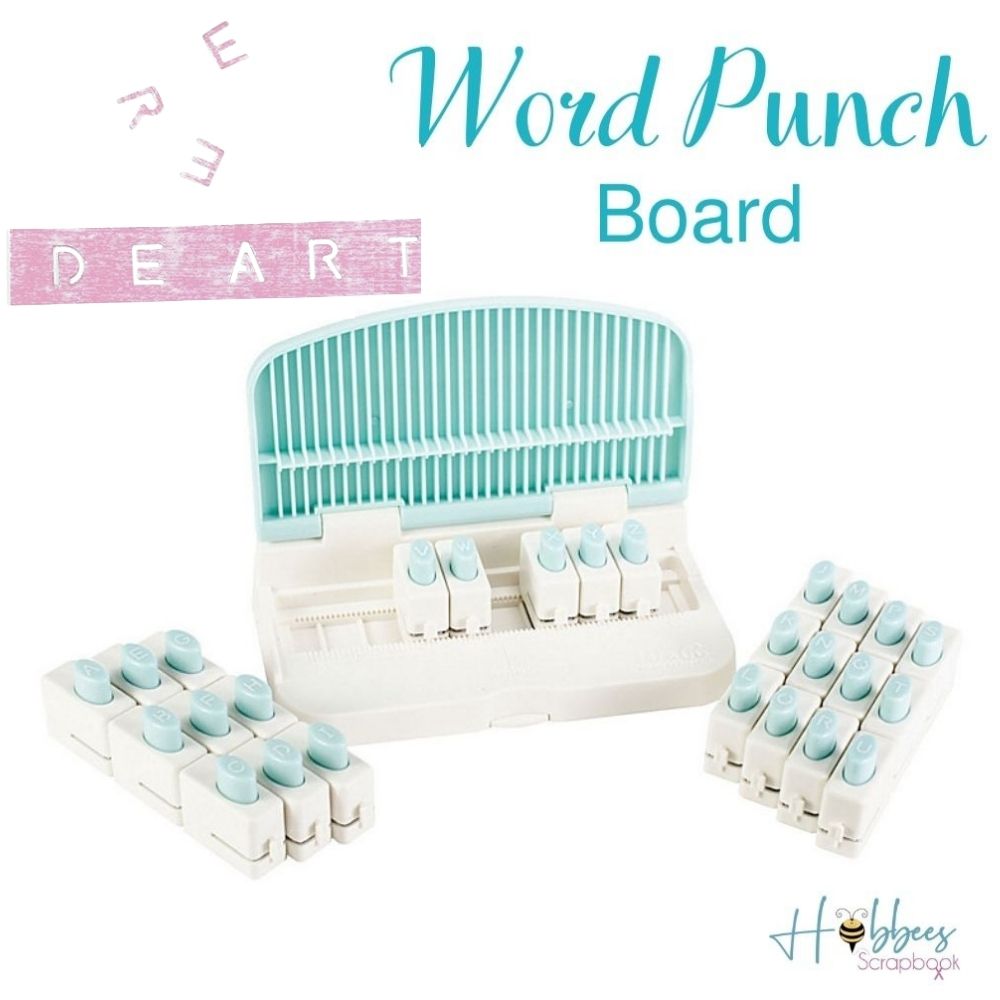 Word Punch Board / Perforadora Para Palabras