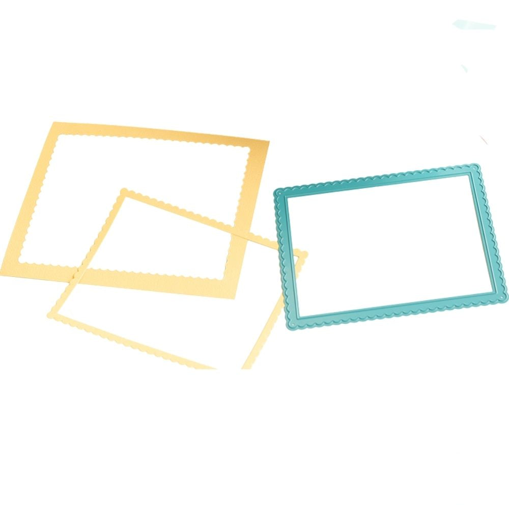 Card Front Stitch Grid Revolution Die / Suajes Cuadrícula de Puntadas Dados de Corte / Suajes / Troqueles We R Memory Keepers