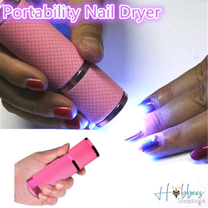 UV Light / Lámpara de Luz UV para Resina Resina Epóxica y Accesorios Hobbees