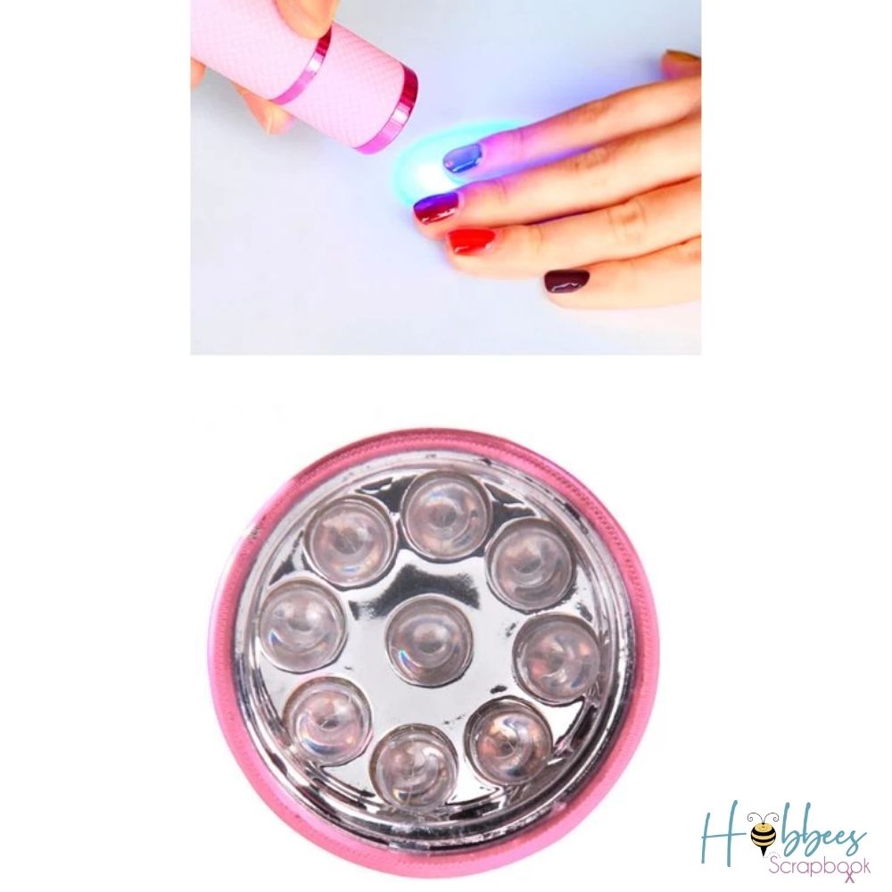 UV Light / Lámpara de Luz UV para Resina Resina Epóxica y Accesorios Hobbees