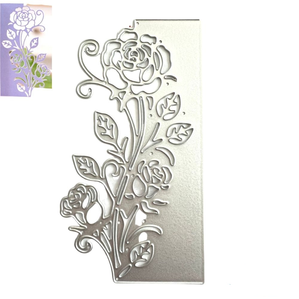 Suaje de Borde de Rosa Dados de Corte / Suajes / Troqueles Hobbees