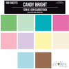 Candy Bright Cardstock 12 in / 180 Hojas de Cartulina Pastel