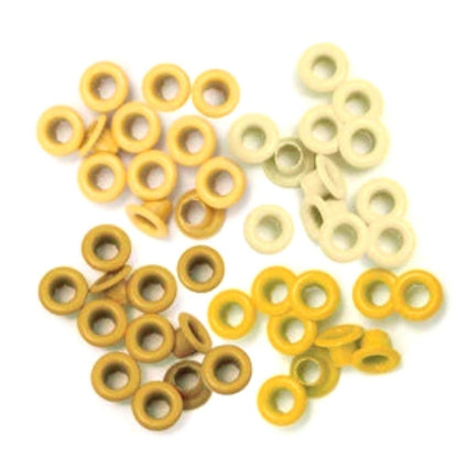 Standard Eyelets Yellow / Ojillos Estándar Amarillos Adornos / Embellishments We R Memory Keepers