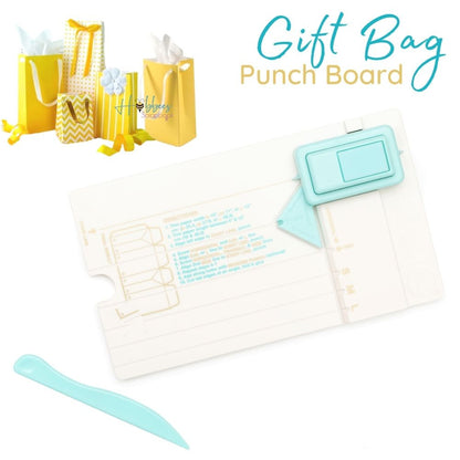 Gift Bag Punch Board / Tabla para Crear Bolsas de Regalo Herramientas We R Memory Keepers