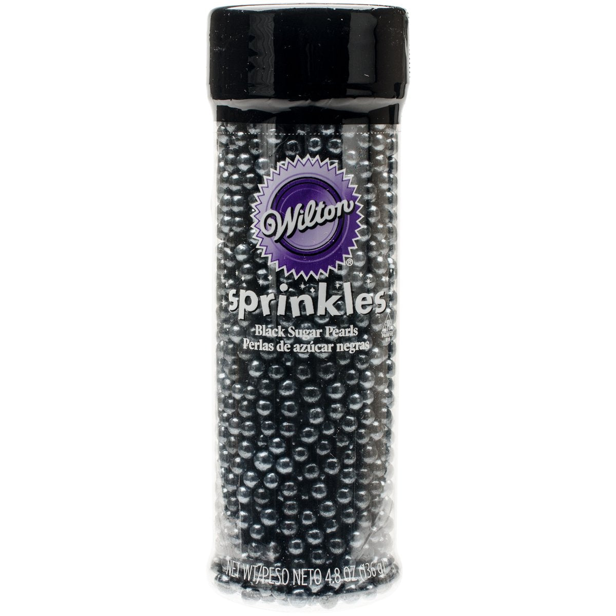 Pearl Sprinkles Black Pearl / Perlas de Azúcar Comestibles Negro Aperlado