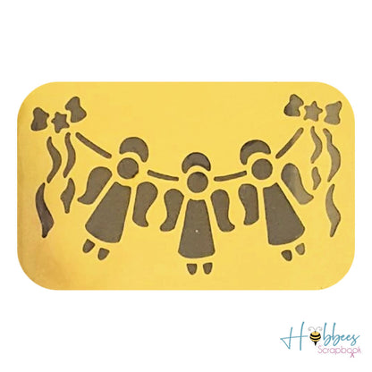 Angels Stencil / Esténcil de Angeles Esténciles / Plantillas Heritage HandCrafts