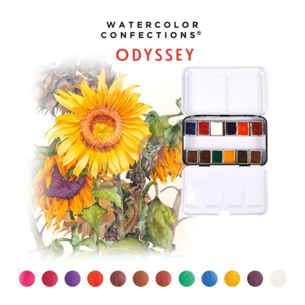 Prima Odyssey Watercolor Pans / Acuarelas Odisea