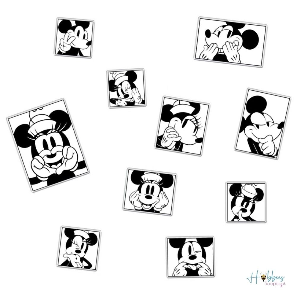 Mickey & Minnie Stamps / Sellos de Mickey y Minnie