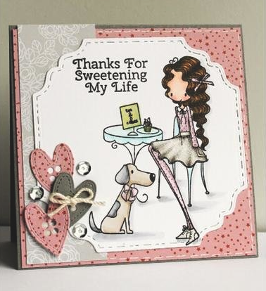 Cling Mounted Rubber Stamps Love The Weekend / Sello Cling Amo el Fin de Semana Descontinuado LDRS Creative