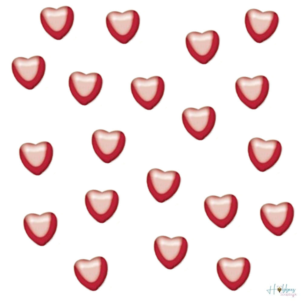 MINI HEARTS Heart Stickers